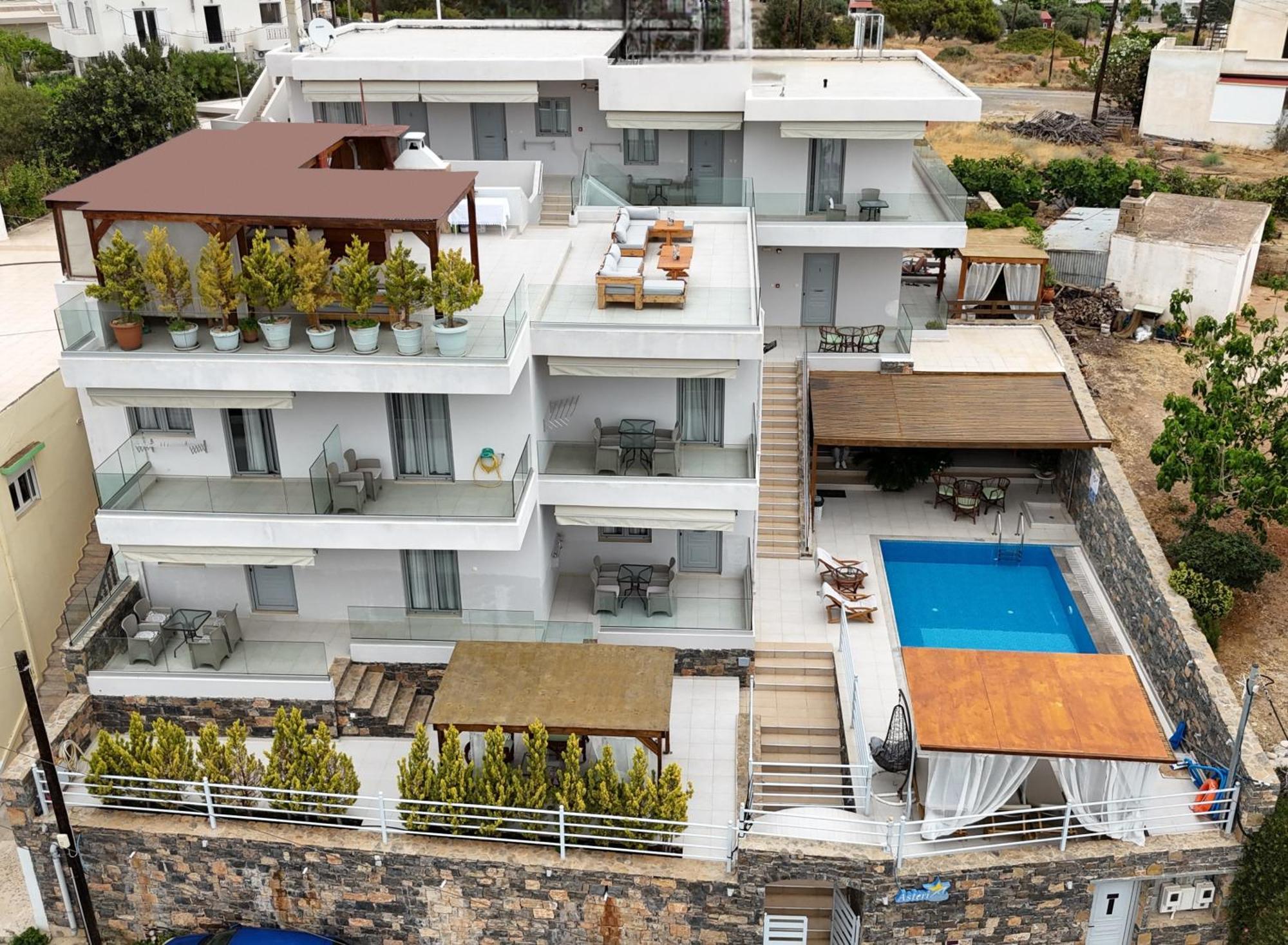 Makrýgialos Asteri Apartments Und Studios מראה חיצוני תמונה